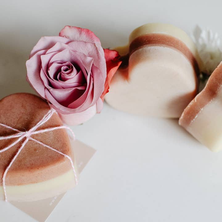 SOAK Bath Co - Wholesale Bar Soap - Sweetheart Soap Bar – A Gift from the Heart - Canadian Handmade4