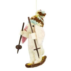 dZi Handmade - Wholesale Ornament - Camp Bunny Ornament2