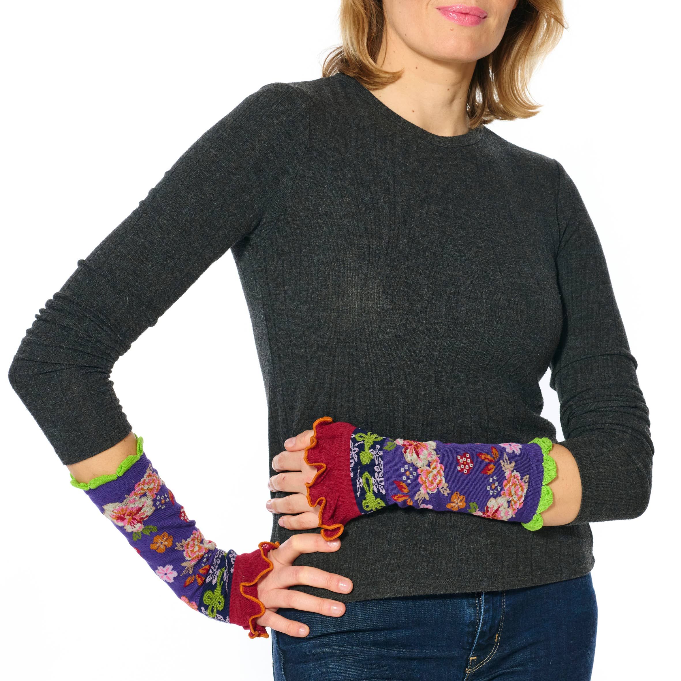 Dub & Drino – Großhandel Socken – Damen – DUB & DRINO Schochikubai Damen-Handschuhe1