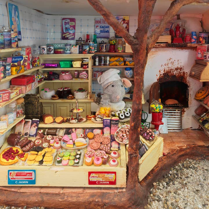 Het Muizenhuis - Wholesale Stuffed/Plush Toy - Kids & Baby - Kids Plush Toy - Mouse Baker (12cm)2