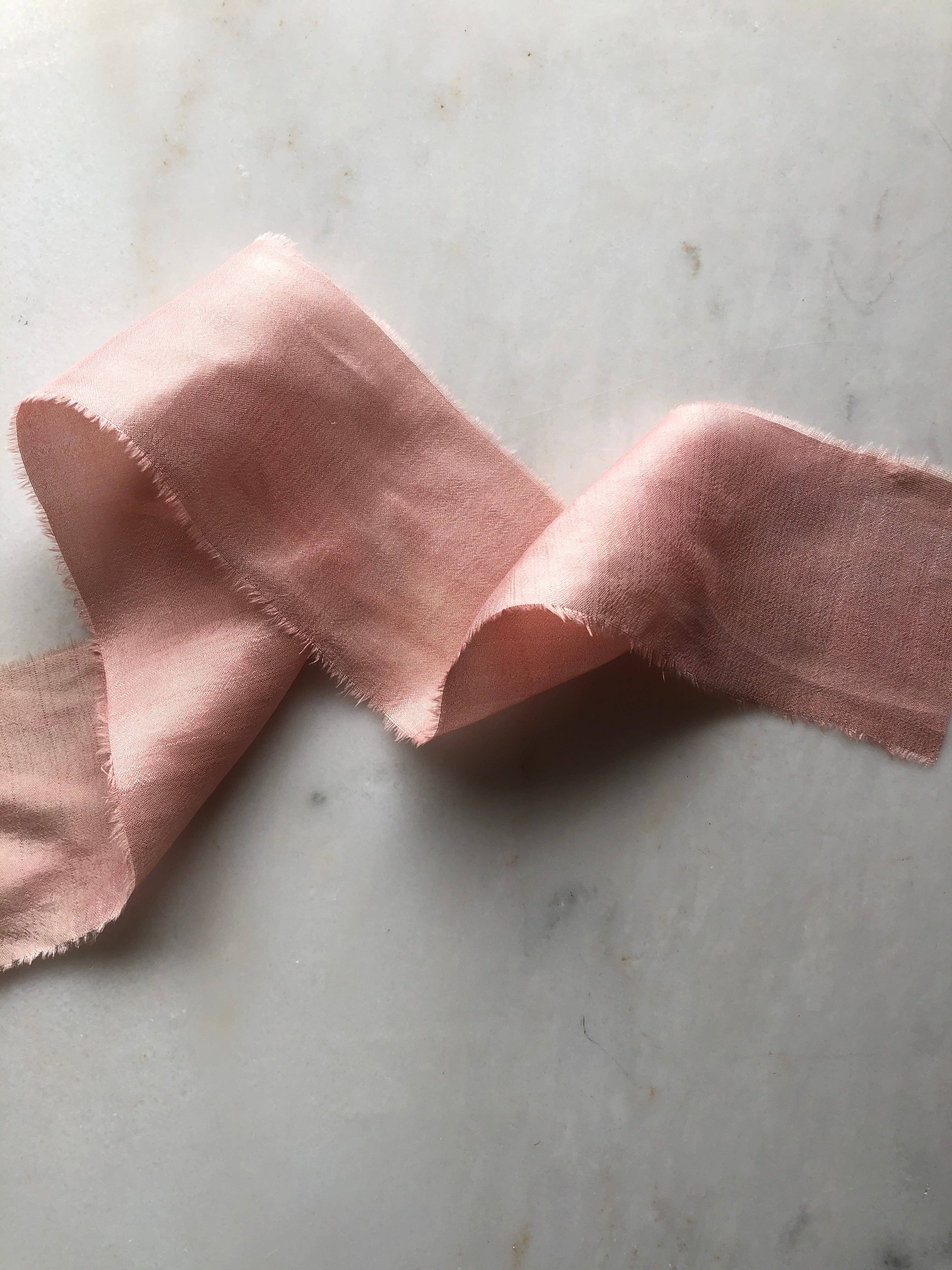 Nettle & Silk - Wholesale Ribbon – Gift wrapping - Upcycled Wide Silk Sari Ribbon3