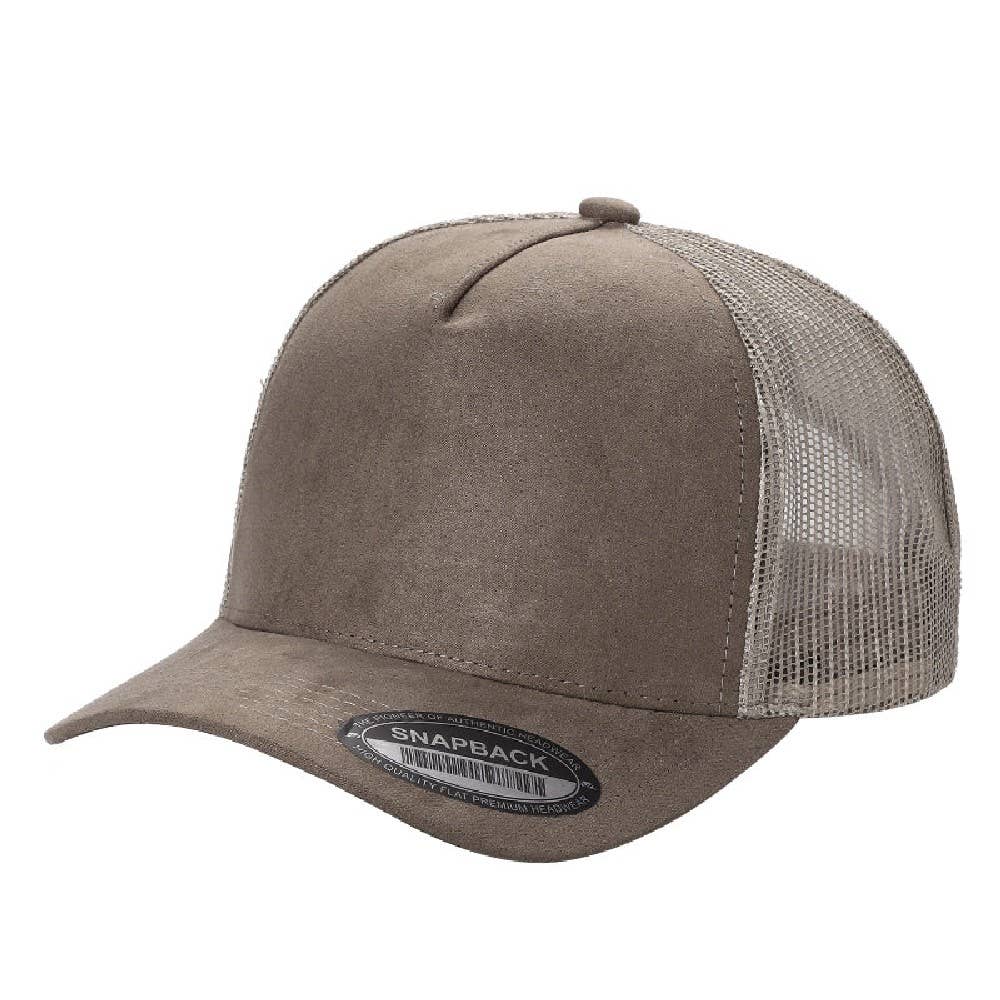 DOBBI - Wholesale Trucker Hat - Women's - SUEDE MESH CAPS3