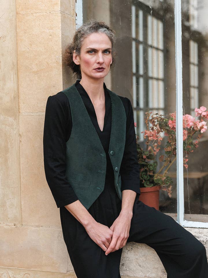 Sewing pattern - Mouchette Vest for wholesale by COUSETTE