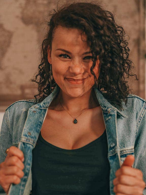 Collier labradorite goutte pour la vente par Delfea Jewelry