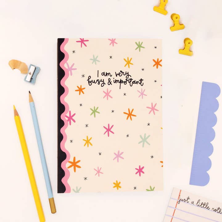 Oh, Laura - Wholesale Notebook - a5 notebook - I am very busy & important