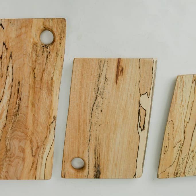 Petermans Boards and Bowls Inc. - Wholesale Cutting Board - 12" SPALTED MAPLE RECTANGULAR CUTTING BOARD4