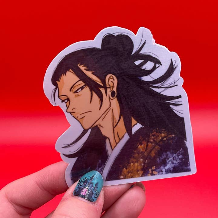 Elegant Potato Anime - Wholesale Sticker - Geto Suguru JJK Sticker - Waterproof Holographic Vinyl