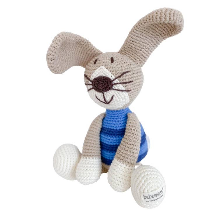 BEBEMOSS, LLC - Wholesale Stuffed/Plush Toy - Kids & Baby - Stuffed animal toy, rabbit, organic cotton bunny