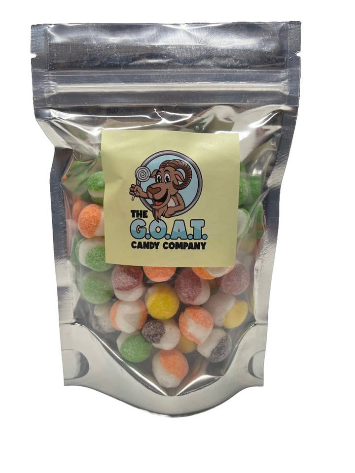 Gefriergetrocknete Candy Sour Skippy's für den Großhandel von Goat Candy Company LLC