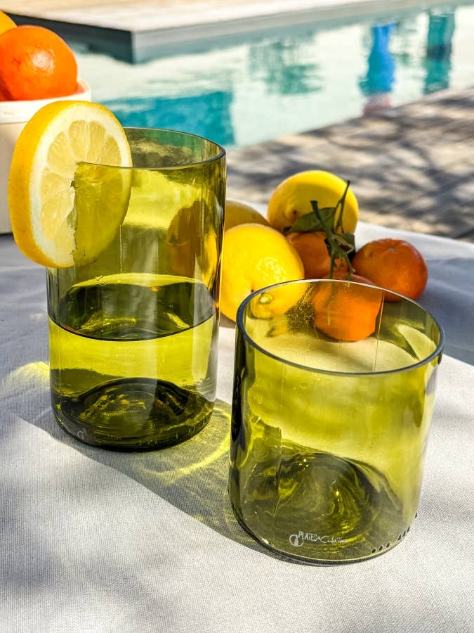 PLATES & Culotées - Wholesale Drinking Glass/Cup - VERRES Bold CLASSIC SUN1