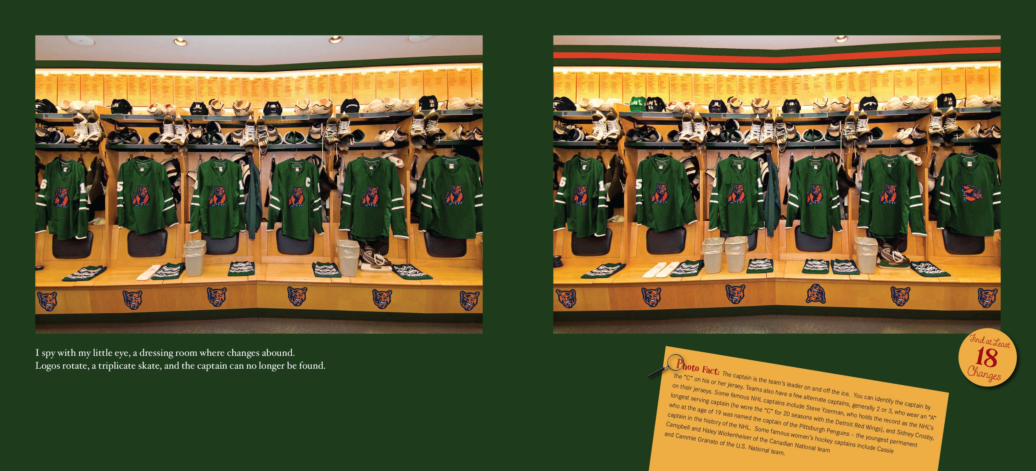 Sleeping Bear Press - Wholesale Coloring & Activity Book - Kids & Baby - I Spy with My Little Eye: Hockey2