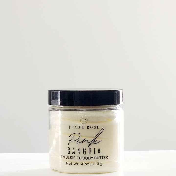 Jenae Rose – wholesale Kroppsbalsam/Smör – Rosa Sangria emulgerat kroppssmör