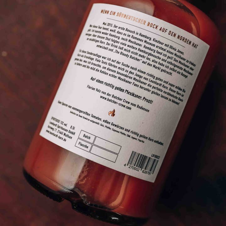 Leonhardt Korn - Wholesale Hot Sauce - Leonhardt Korn//The Bloody Butcher3