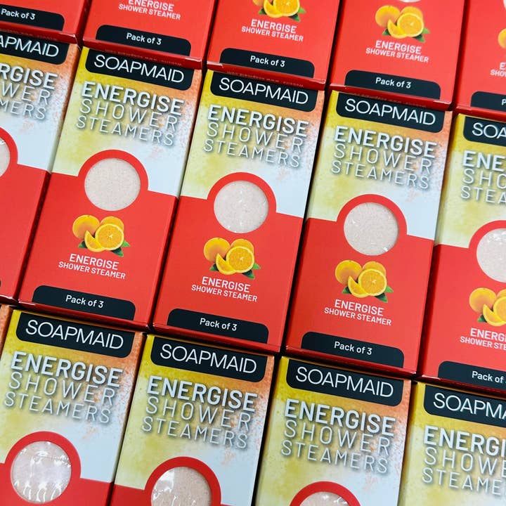 Soapmaid Australia - Wholesale Shower steamer/bomb - Energise Shower Steamers