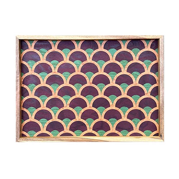 Plateau en bois Anahita pour la vente par Lozee