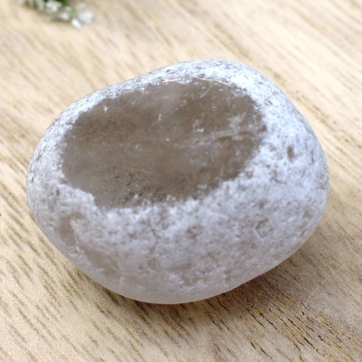 Esfumaçado Quartzo Cristal Stone Cristal Ovo por atacado de Reiju