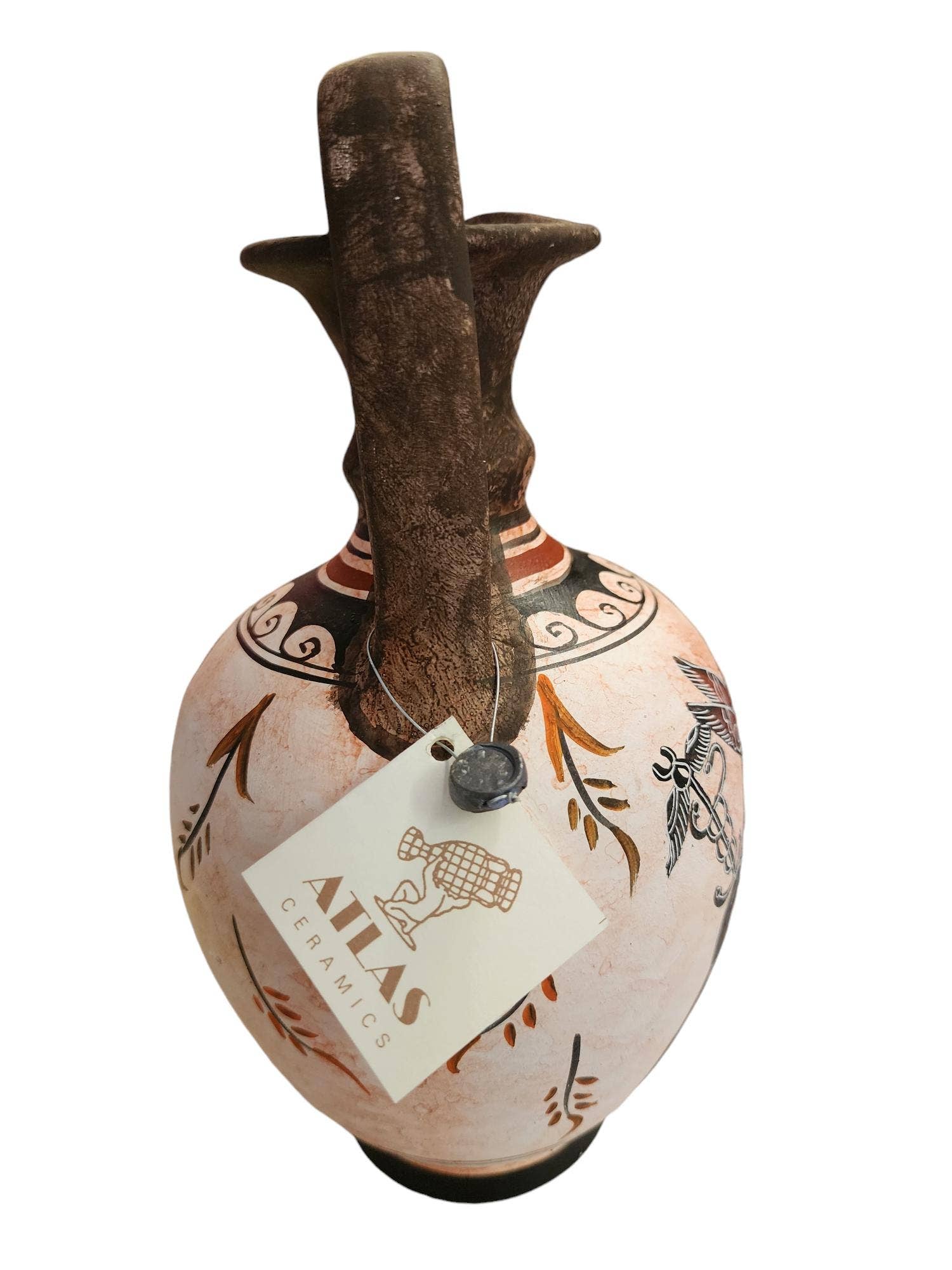 2 Greeks Inc - Wholesale Vase - Handmade/Hand Painted Museum Replica Greek Vase2