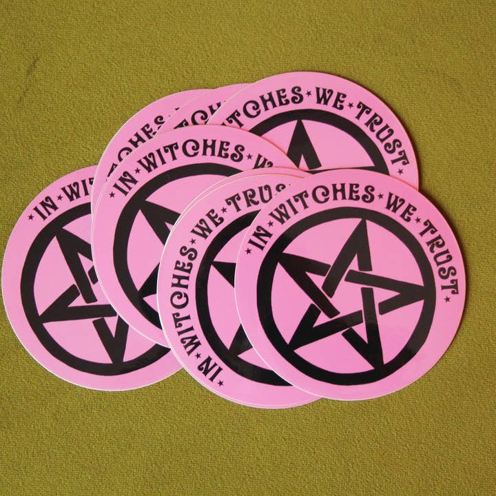 Midge Blitz - Vente Autocollant - Autocollant en vinyle We Trust In Witches2
