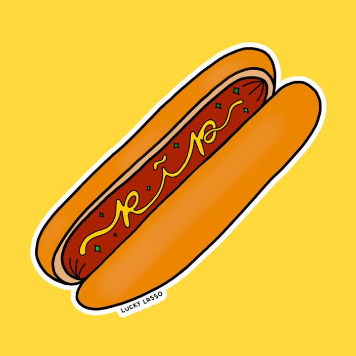 Lucky Lasso - Wholesale Sticker - Dollar Dog sticker0
