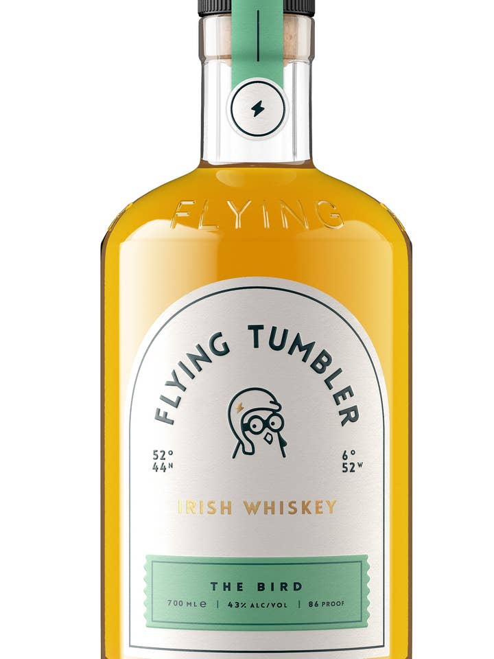The Bird Irish Whiskey van Flying Tumbler, 43% ABV, 70cl voor wholesale door Flying Tumbler Irish Whiskey