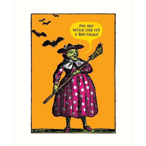 Bad Witch | Halloween Greeting Card for wholesale by Lucca Paperworks