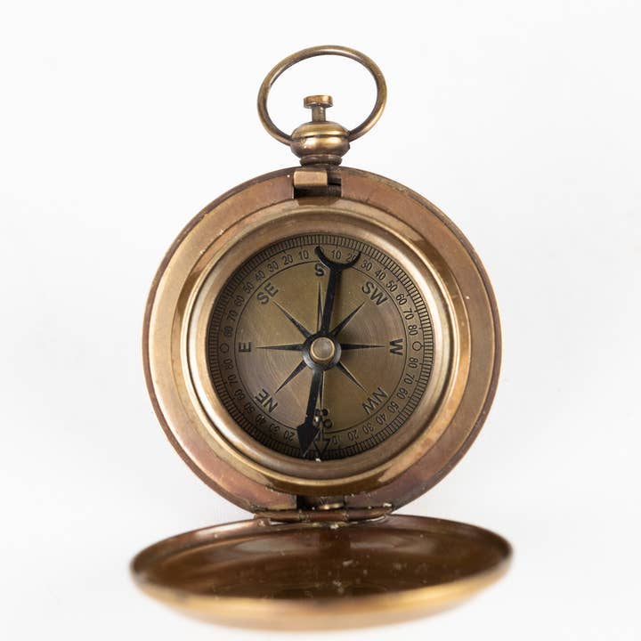 Ten Thousand Villages - Wholesale Navigational Compass - Voyager's Pocket Compass