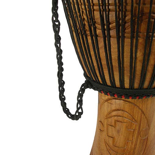 Carved Culture - Wholesale Musical Instrument - Ghanaian Djembe Drum6