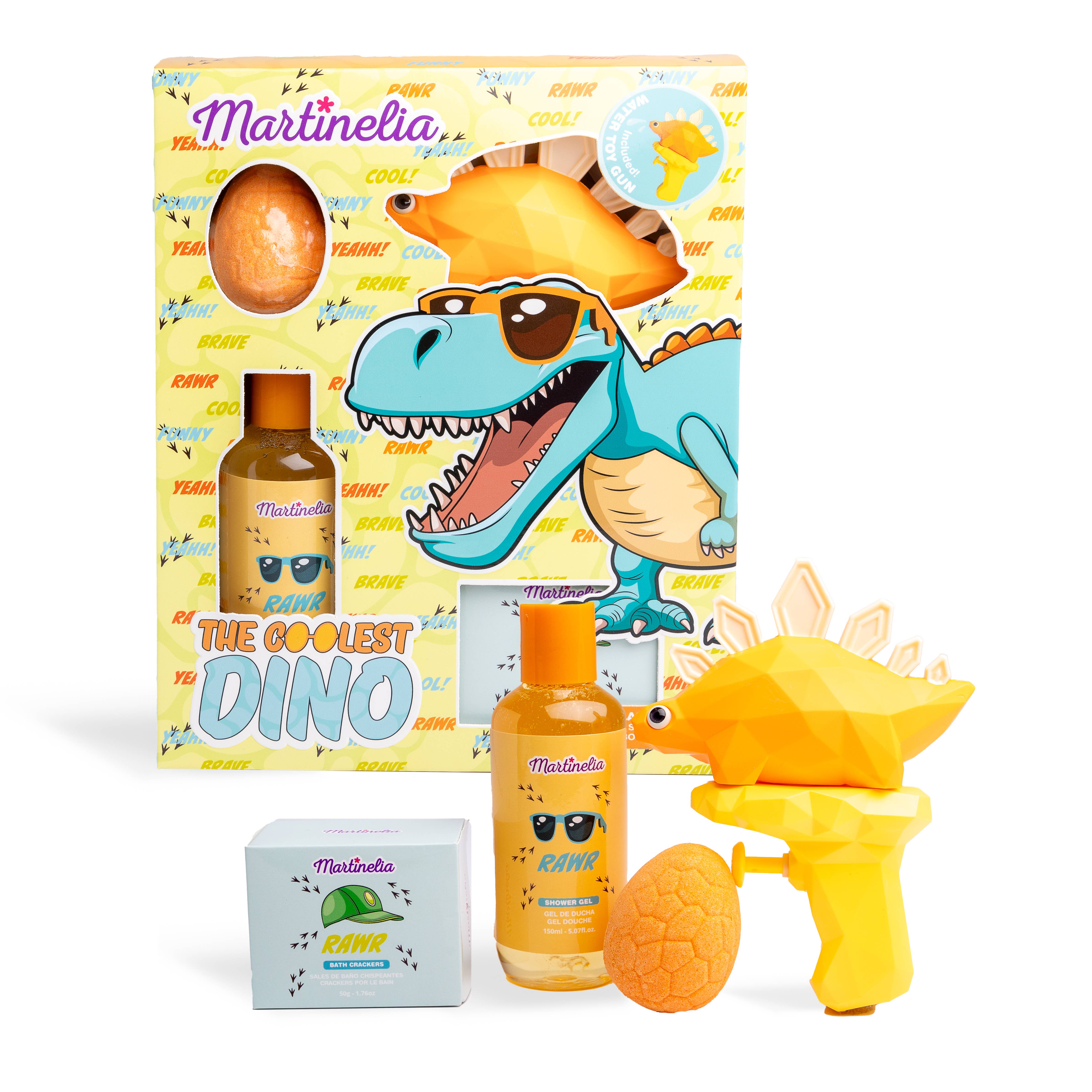 Kontiki - Wholesale Bath Toy - Baby - Dino Bath Kit - Fun - MARTINELIA0