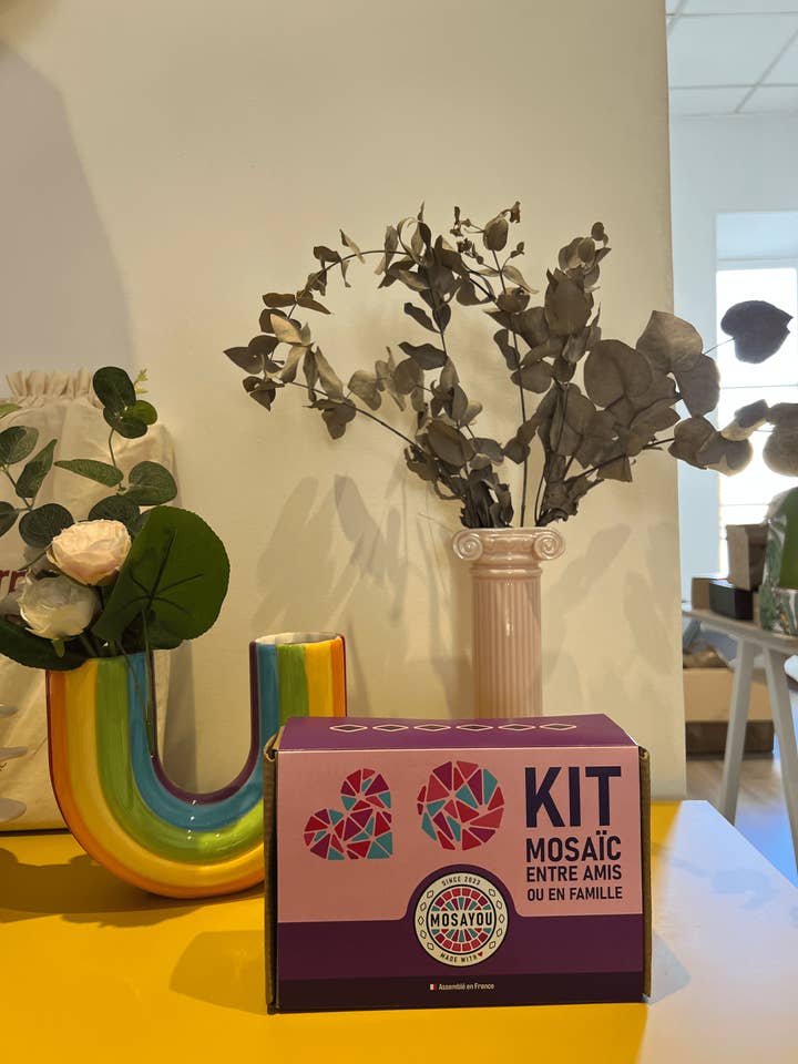 DIY CUSTOMIZABLE MOSAIC SAUCER for wholesale by MOSAYOU