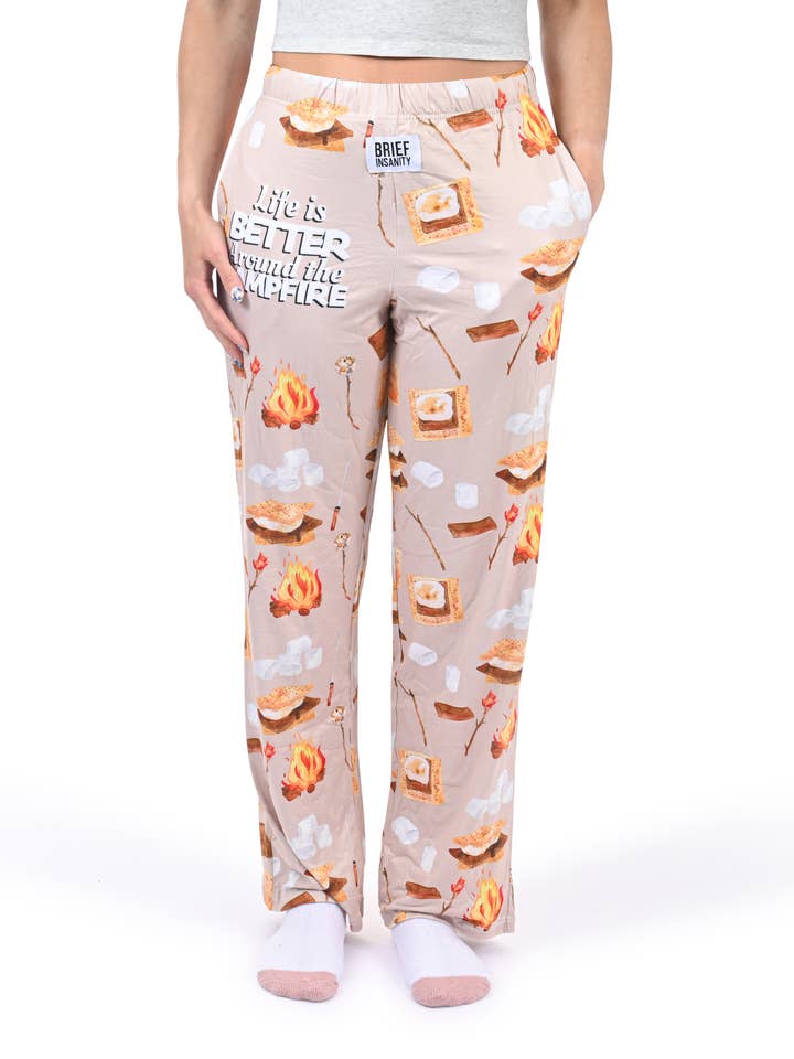 Smores Loungebroek met pyjama voor wholesale door BRIEF INSANITY