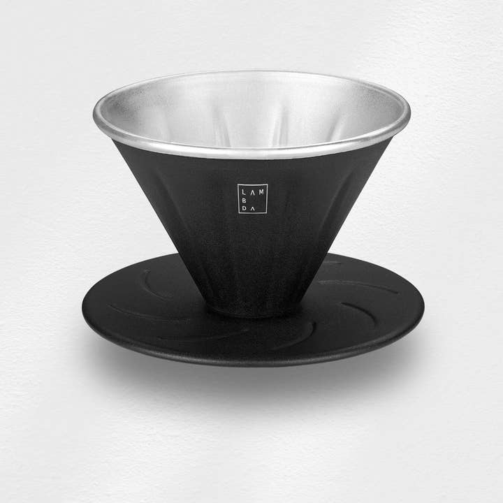 Lambda Coffee GmbH - Venta al por mayor Filtros de café - Filtro de café de mano de acero inoxidable (incl. 10 filtros)