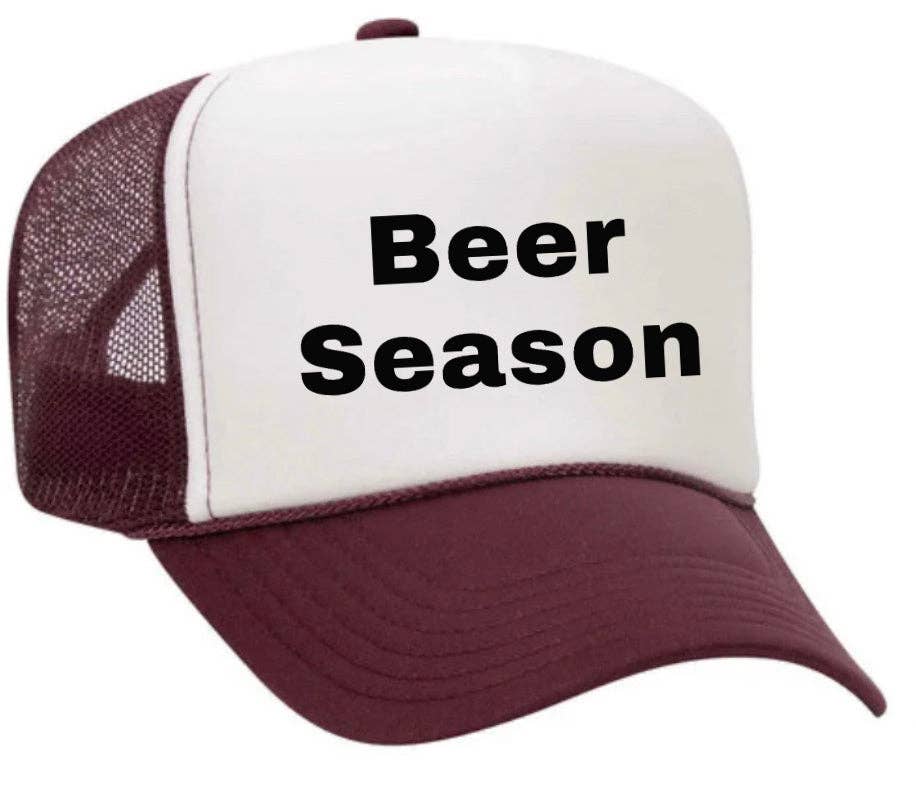 Inappropriate Trucker Hats - Wholesale Trucker Hat - Unisex - Beer Season Trucker Hat28