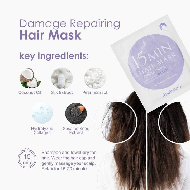 Naisture - Wholesale Hair Mask - 15 MIN Hair Mask (10pc)1