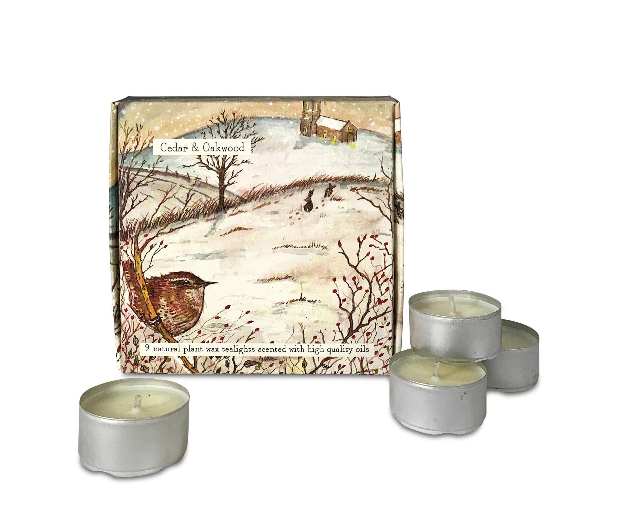Heaven Scent Incense Ltd – wholesale Tea light candles – Wildlife Range - Box of 9 Scented Tealights8