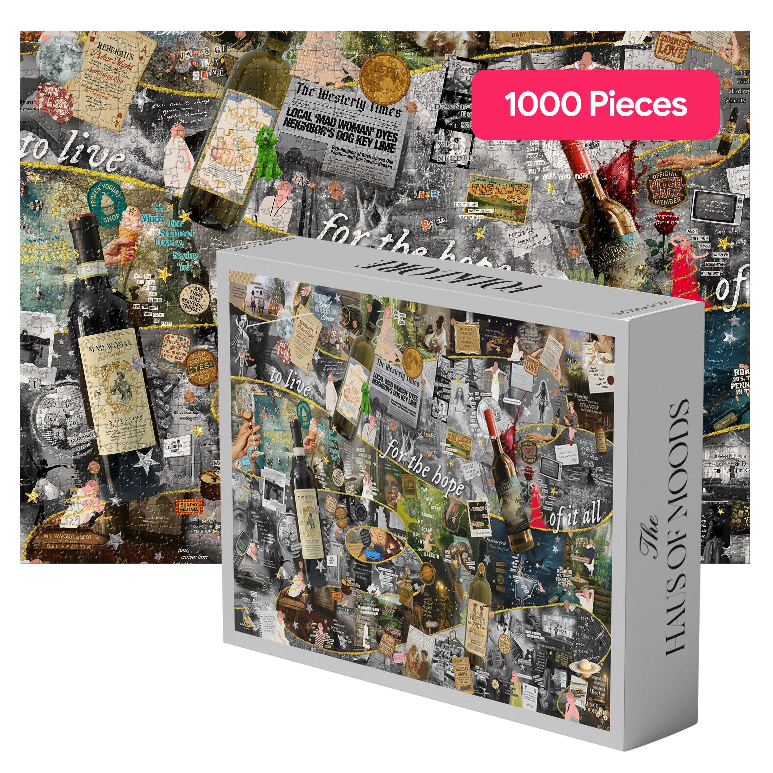 Haus of Moods – wholesale Pussel - Vuxen – Folklore Låttexter & Påskägg Pussel ©0