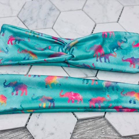 Emerald Elephant for wholesale by xoxoNickyBee Headbands