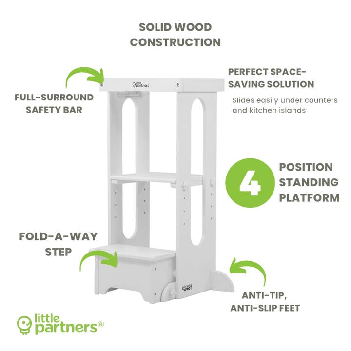 Little Partners - Wholesale Wood Toy - Kids - Explore 'N Store® Learning Tower® Toddler Tower6
