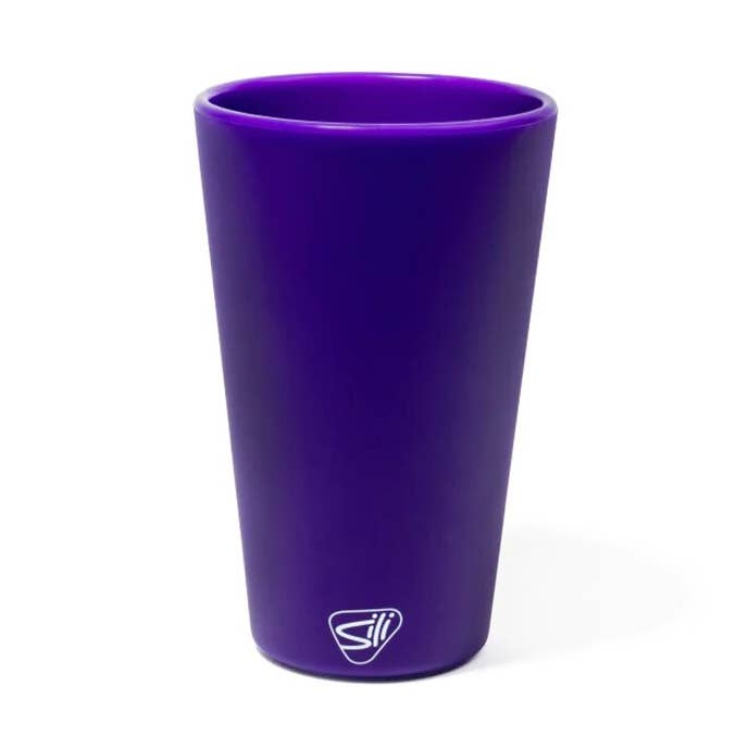 16 oz Silipint Silicone Pint Cup - Classic Purple for wholesale by Silipint