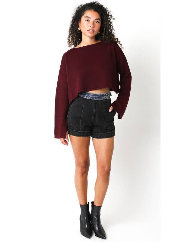 Olivaceous - Wholesale Knit Sweater - Women's - Stella Sweater8