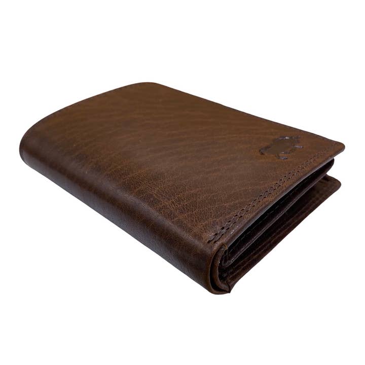Arrigo - Vente Portefeuille – homme - Portefeuille en cuir pour homme - Modèle Billfold - 2 couleurs