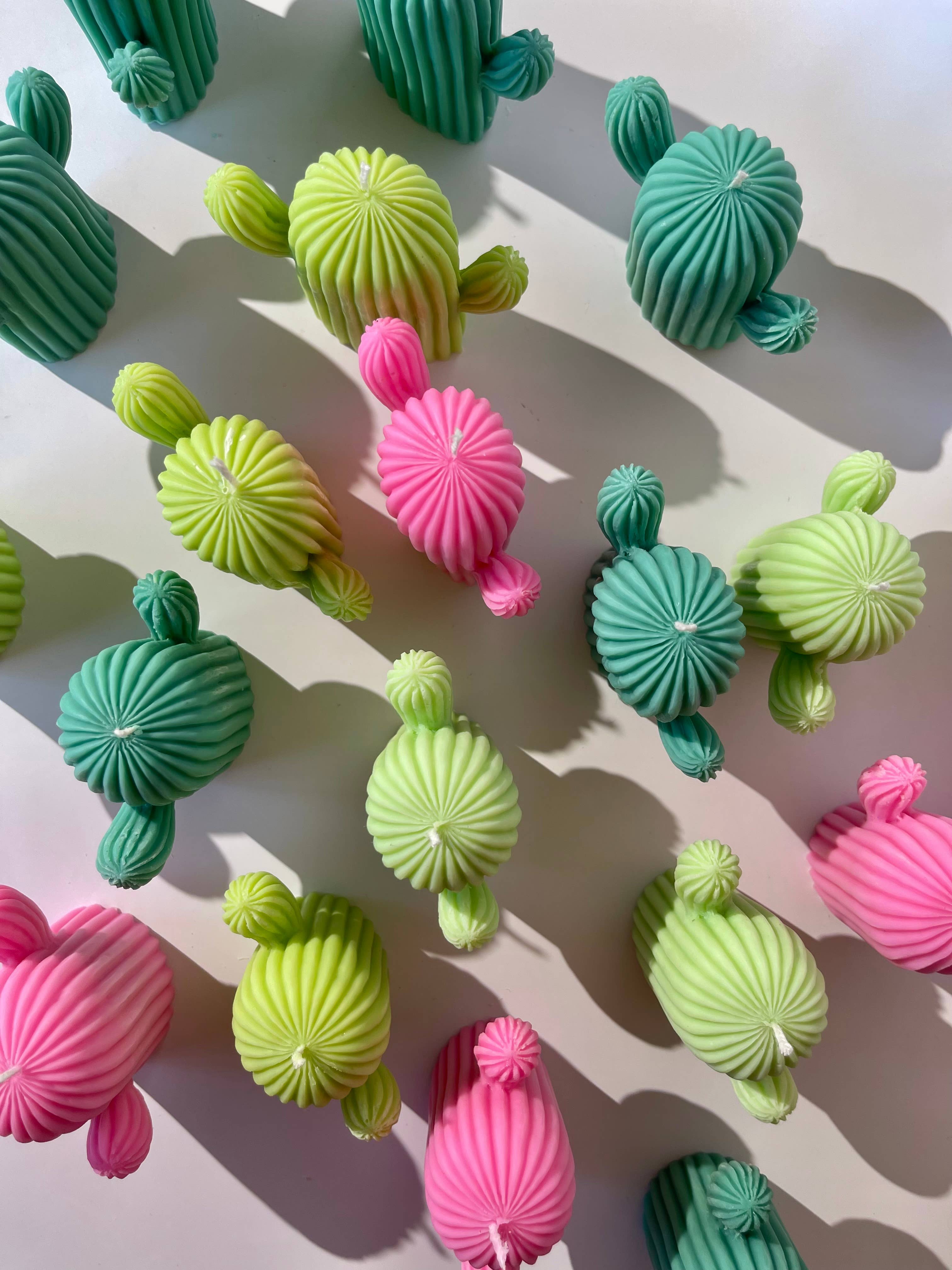 Mrs. Candlier - Wholesale Novelty Candle - All Natural Soy Pillar Wax Cactus Decorative Candle2