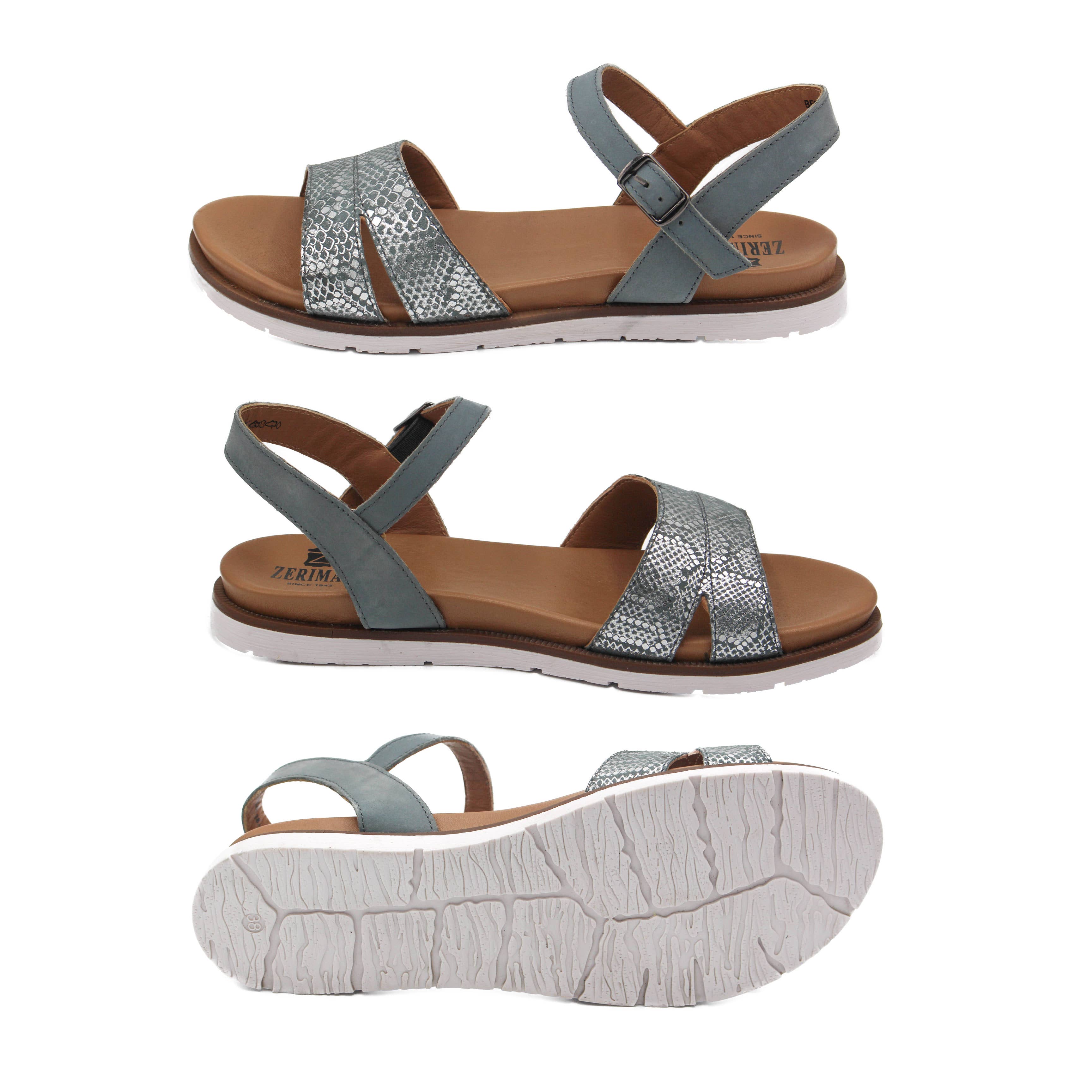 Zerimar 1942 - Wholesale Sandals - Women's - Women's leather sandals, comfortable and non-slip sole2