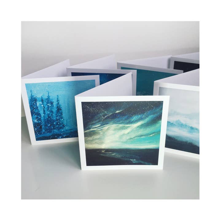 Hilsner Cards (pakke med 7) for engroshandel hos Megan Wakelam