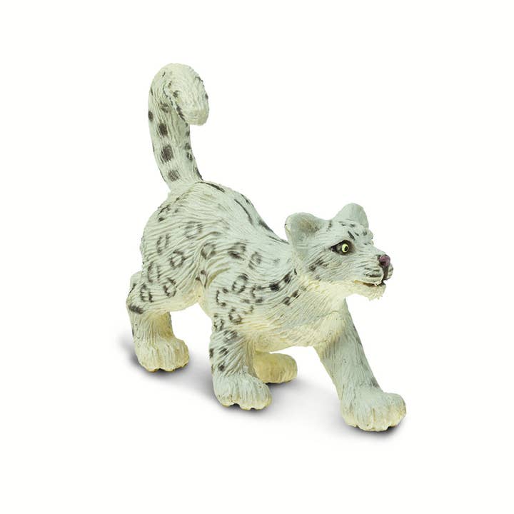 Safari Ltd. - Wholesale Figurine Toy - Kids - Snow Leopard Cub Figurine Toy for Kids