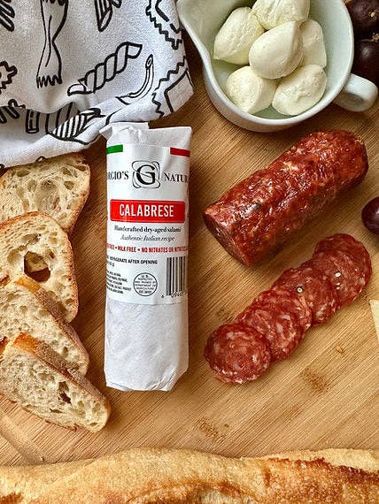 The Italians' Pantry - Wholesale Salami - Giorgio's Naturals, Calabrese Salami 5oz2