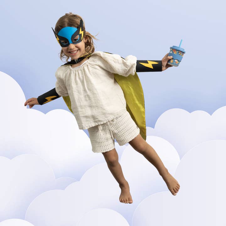 Chino Club - Wholesale Drinking glass/cup – Kids & Baby - Superhero Babychino Cup 4oz4