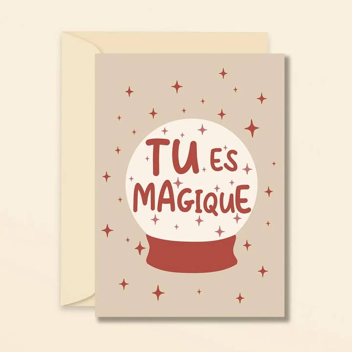 You are magical - greeting card for wholesale by karte.designs - joyeuse carterie