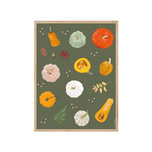 Lámina artística Pumpkins para venta al por mayor de Lili Graffiti