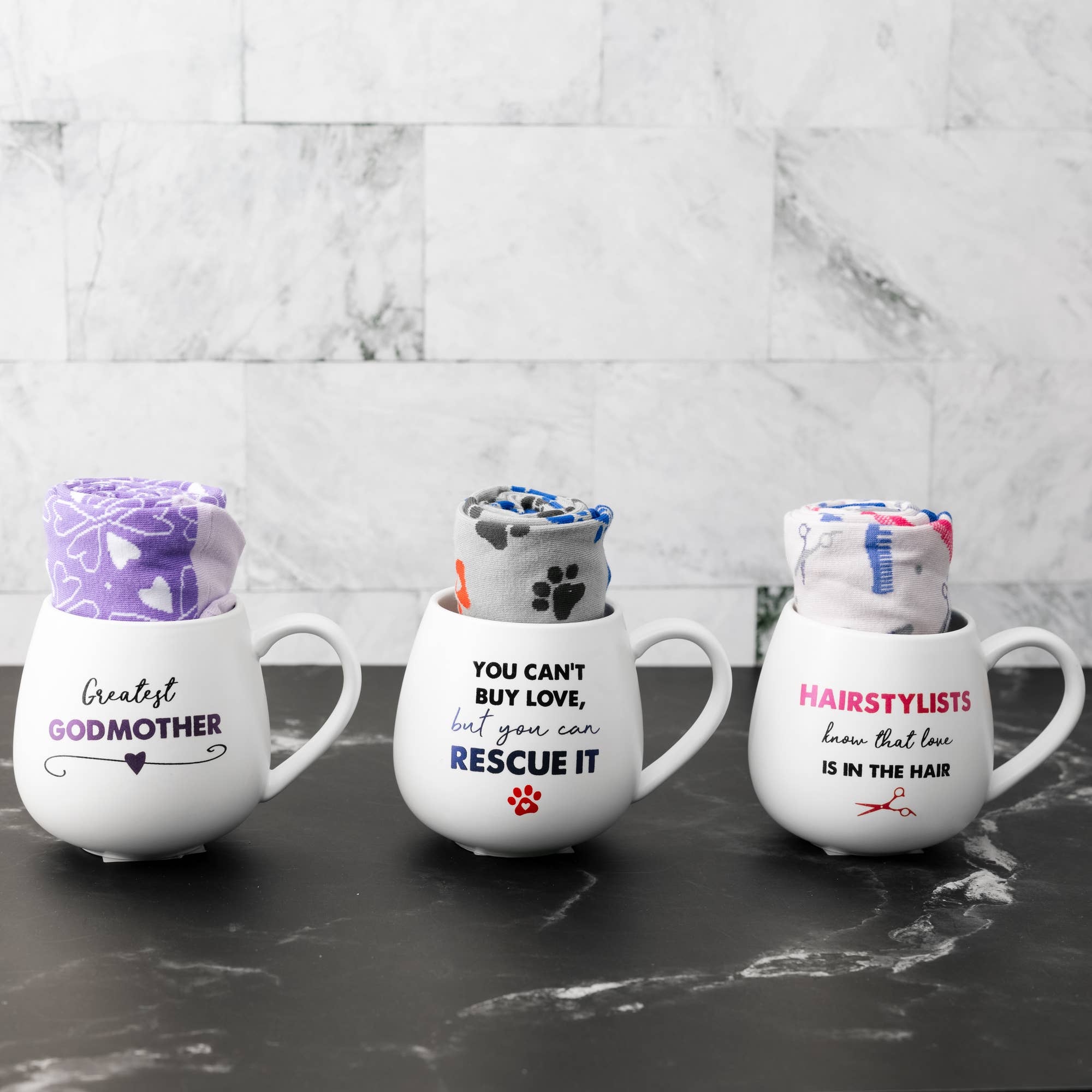 Pavilion - Vendita all'ingrosso Tazza - Rescue - Set tazza e calzini da 15,5 oz4