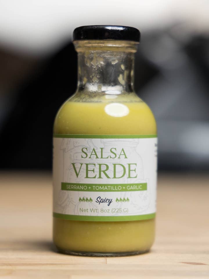 Traditional Mexican Salsa Verde for wholesale by Heritage Food Crafters